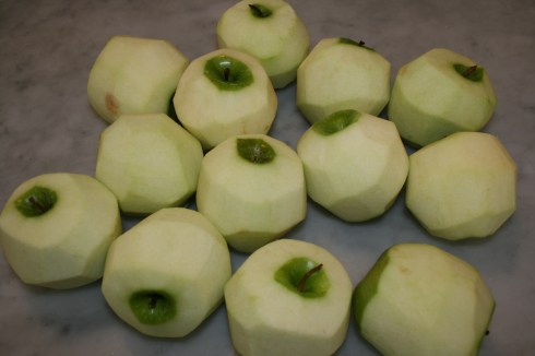 Peeled Apples