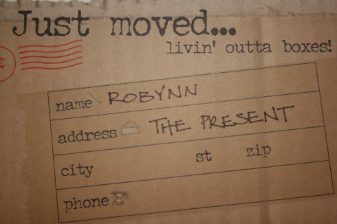 Just Moved