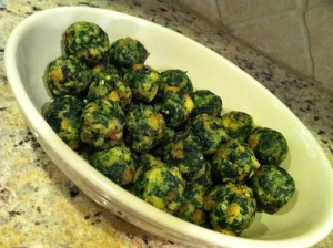 spinach balls