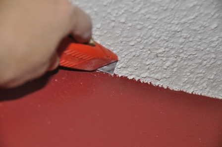 Step 2: Score Your Sheetrock