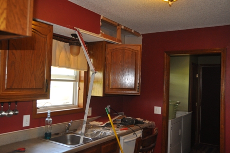 Step 3: Rip Our Soffit!