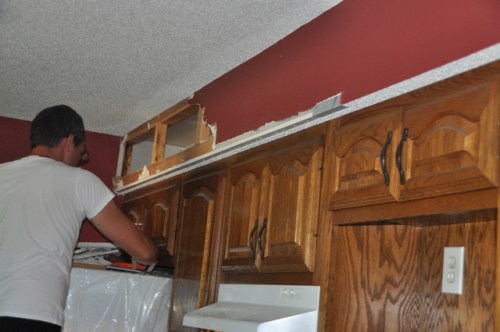 3 Tear off Sheetrock